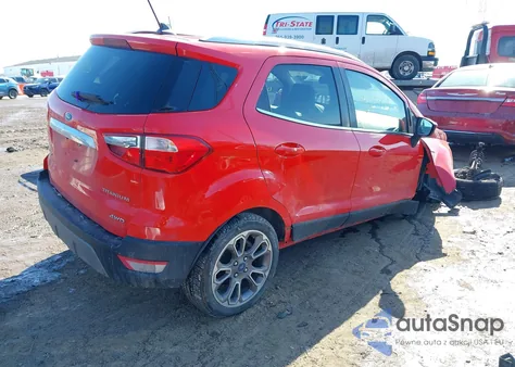 2019 Ford Ecosport Titanium z USA, uszkodzony, nr VIN MAJ6S3KL8KC296633